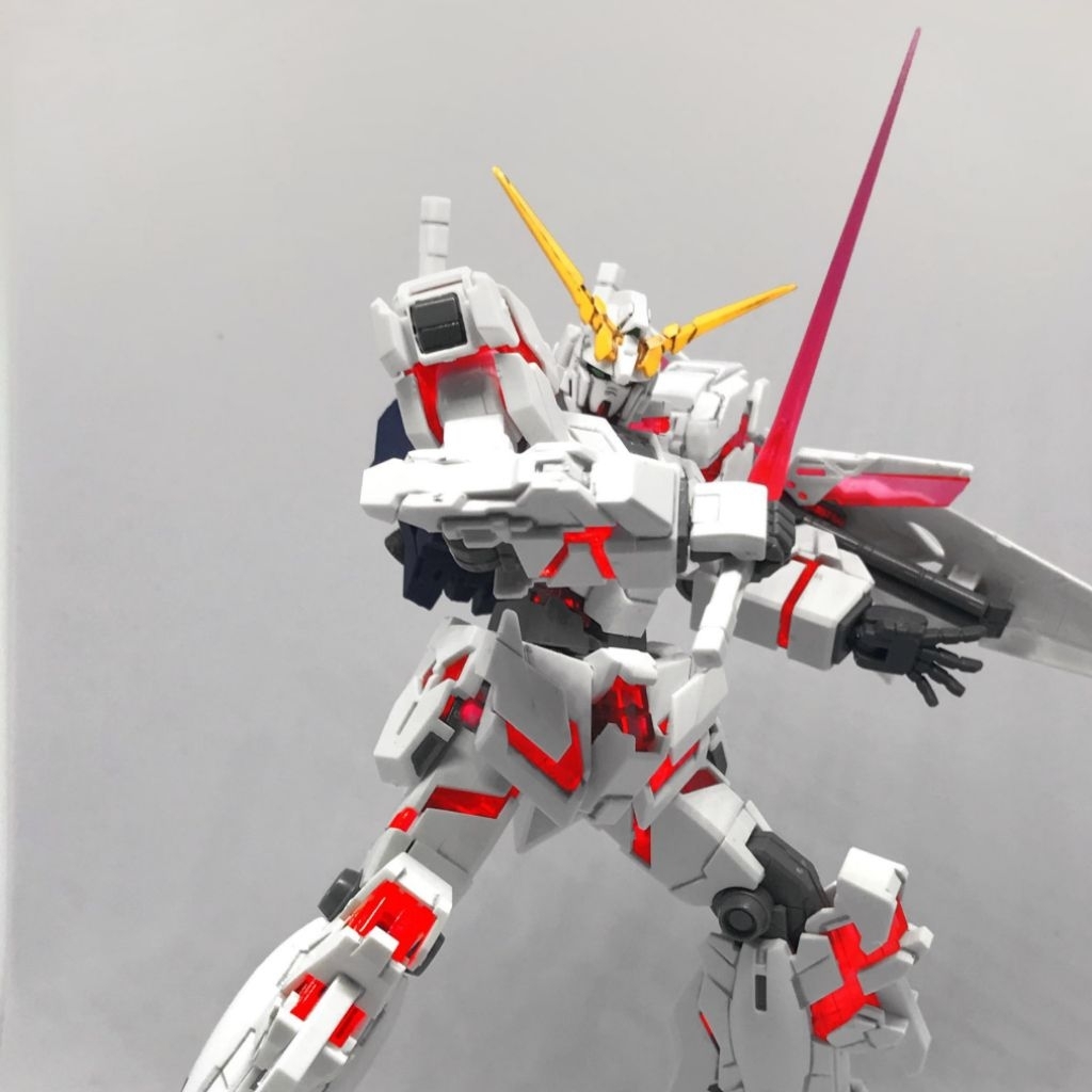 Part dan Weapon Bandai RXO Unicorn Gundam Destroy Mode