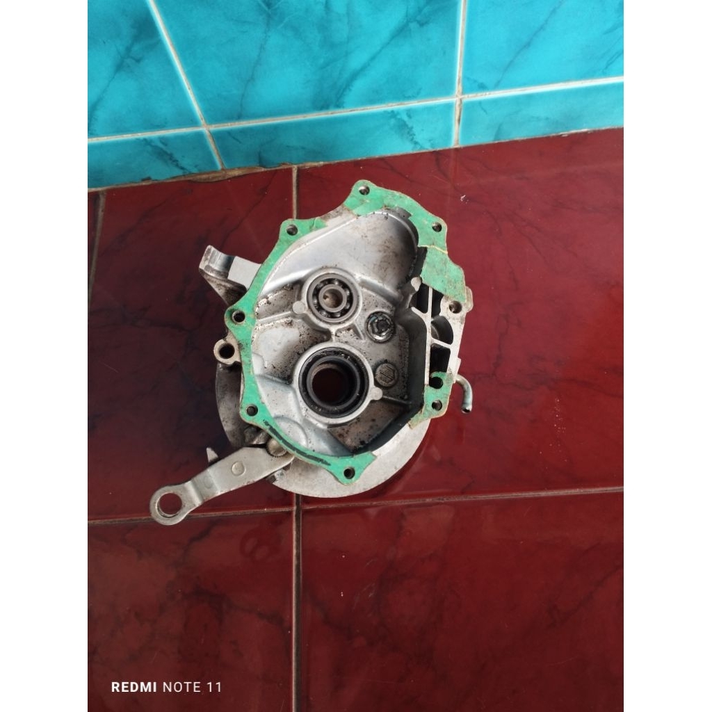 cover blok tutup rasio Honda Beat karbu/fi Scoopy karbu/fi spacy karbu/fi vario 110 karbu second ori