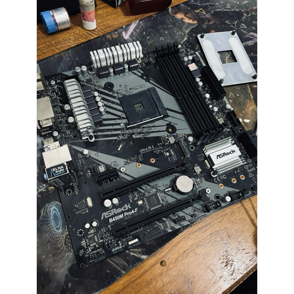 MOBO ASROCK B450M Pro4-F