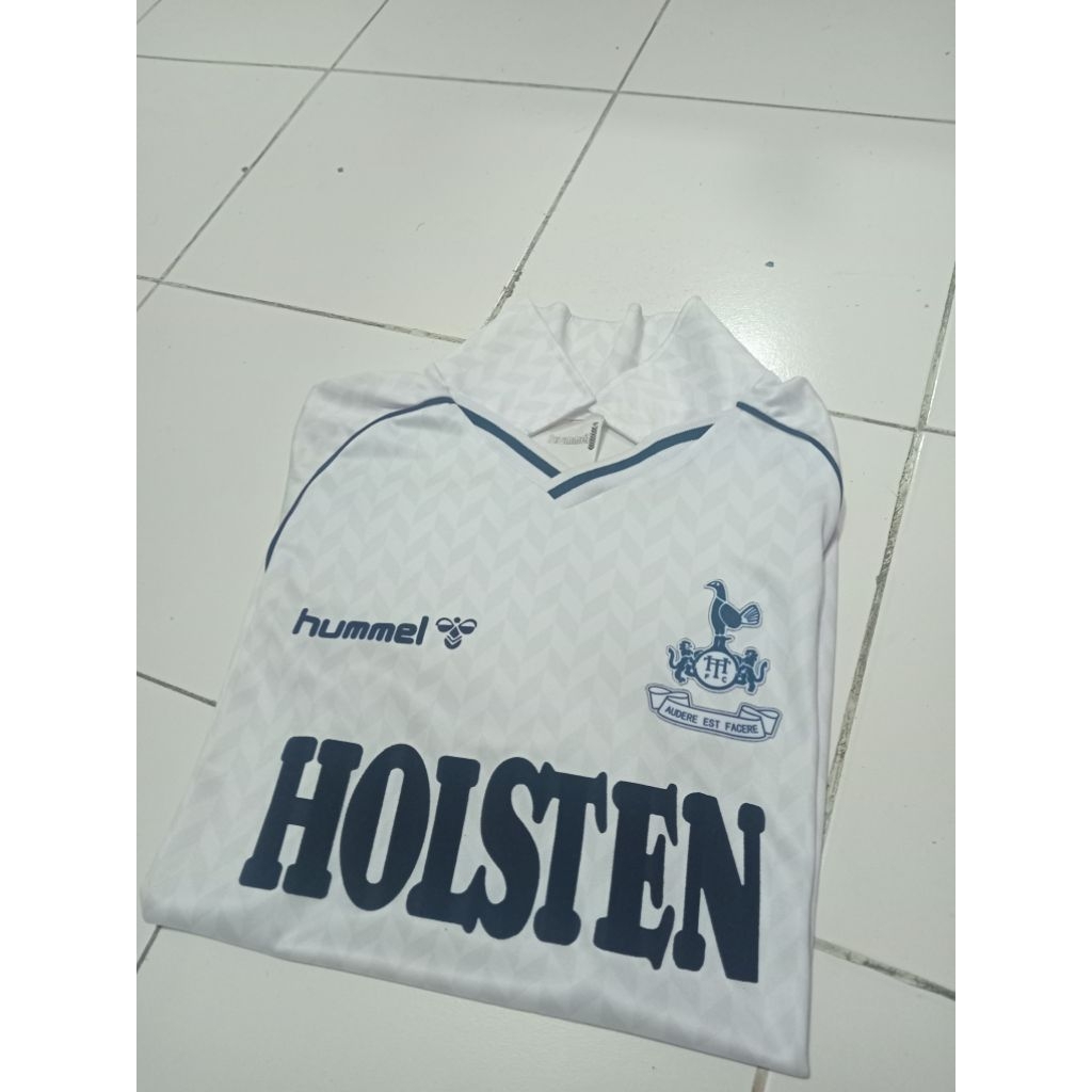 Tottenham retro jersey 1988 home, Blokecore vintage classic