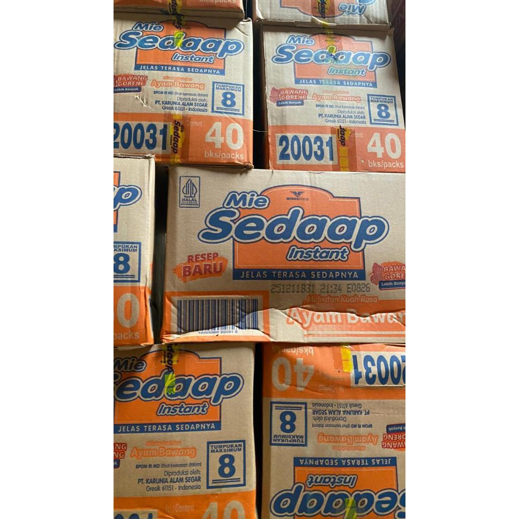 Sedaap Mie Kuah Ayam Bawang 1 Dus (40)