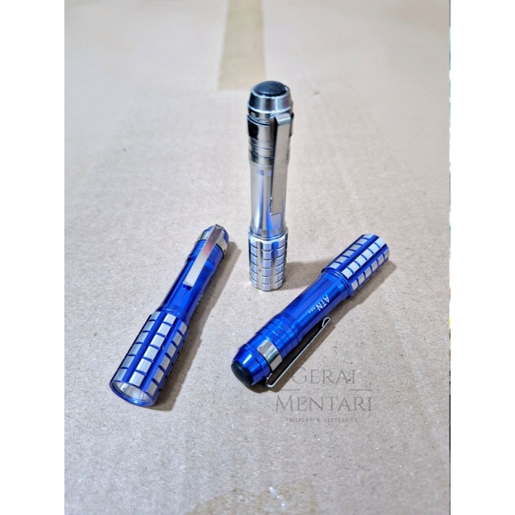 Senter Saku batu akik baterai AAA