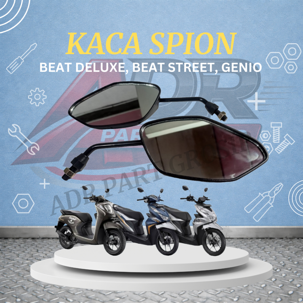 kaca spion honda beat deluxe beat street genio spion beat new