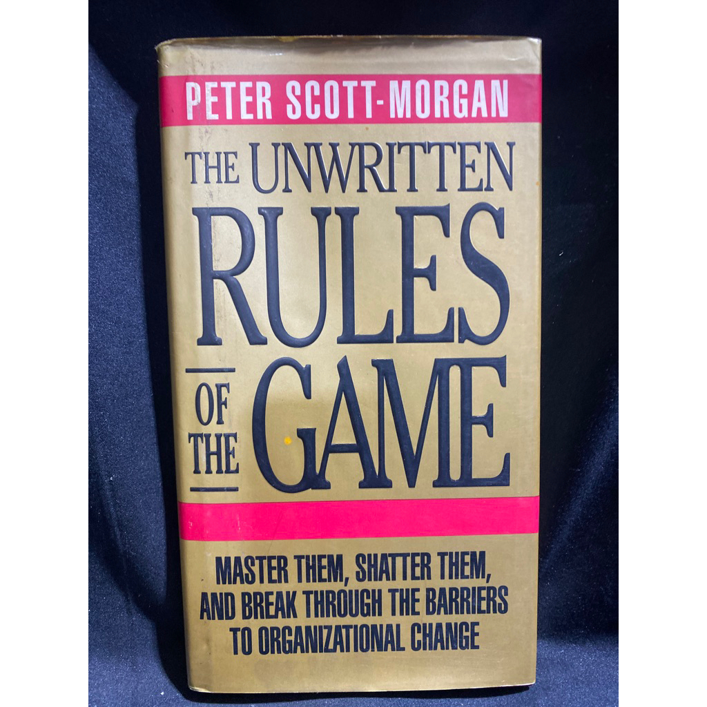 Buku Original THE UNWRITTEN OF THE GAME - PETER SCOTT MORGAN
