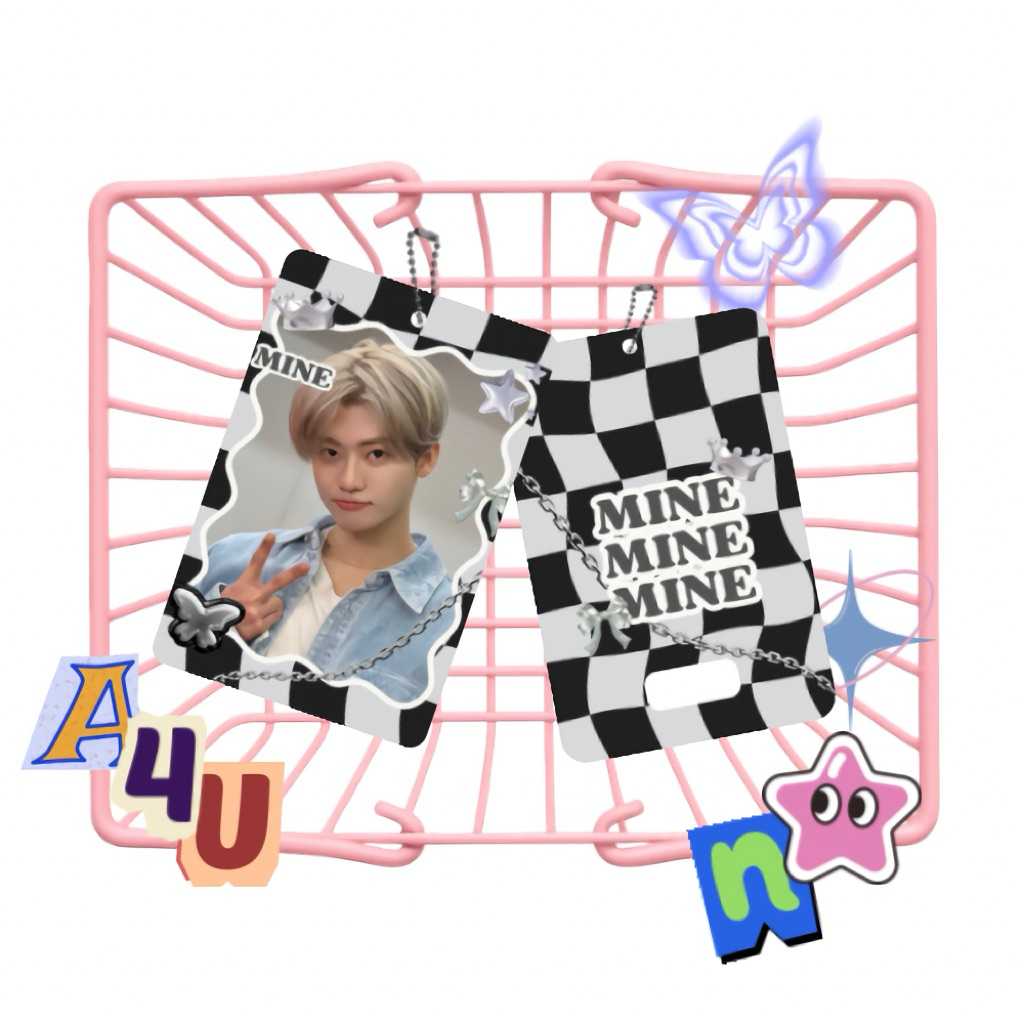 Photocard holder akrilik mine