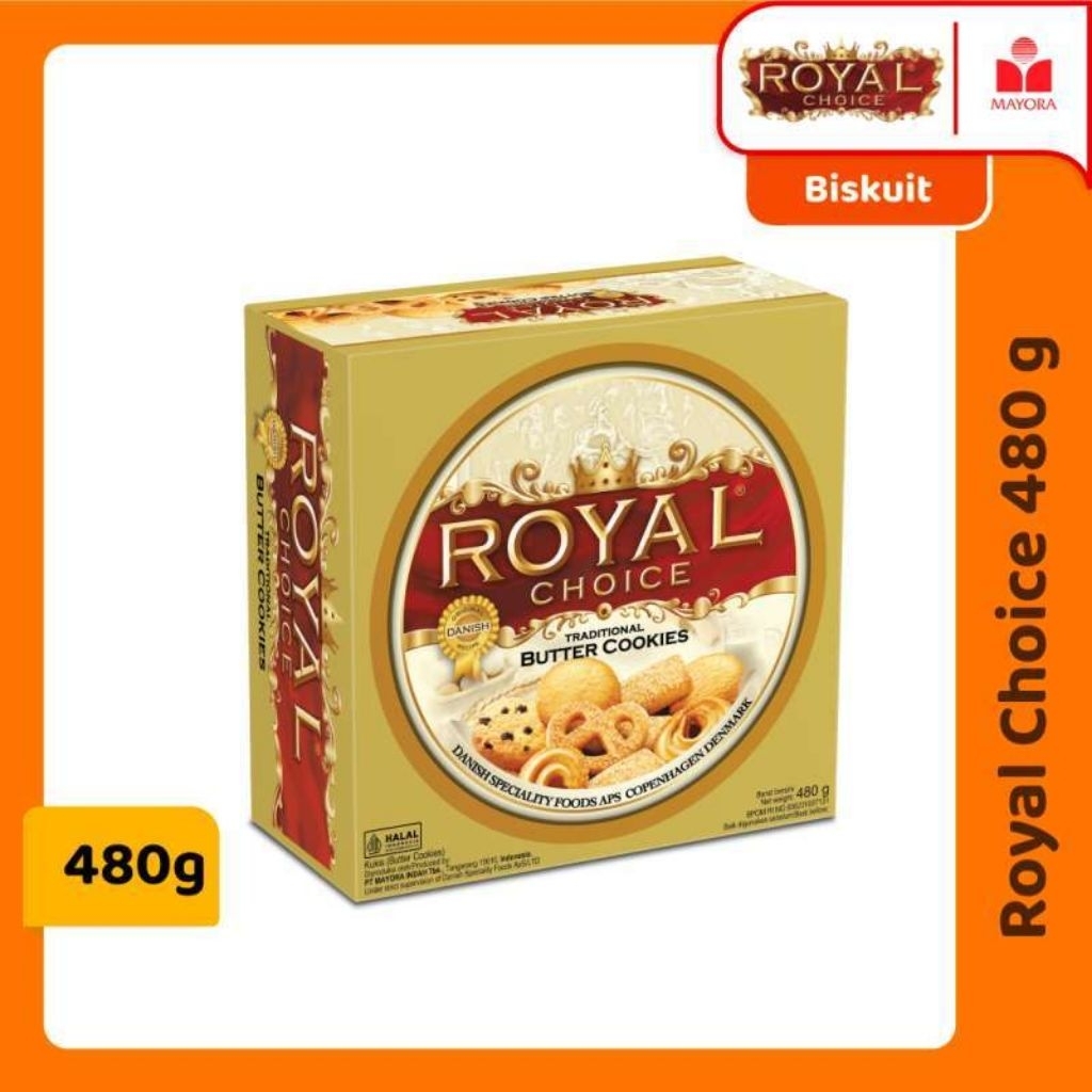 Royal Choice butter cookies 480g