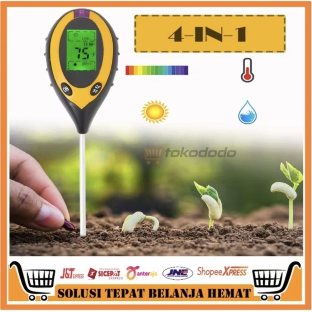Alat Tes PH Tanah | Pengukur PH Tanah Digital & Manual