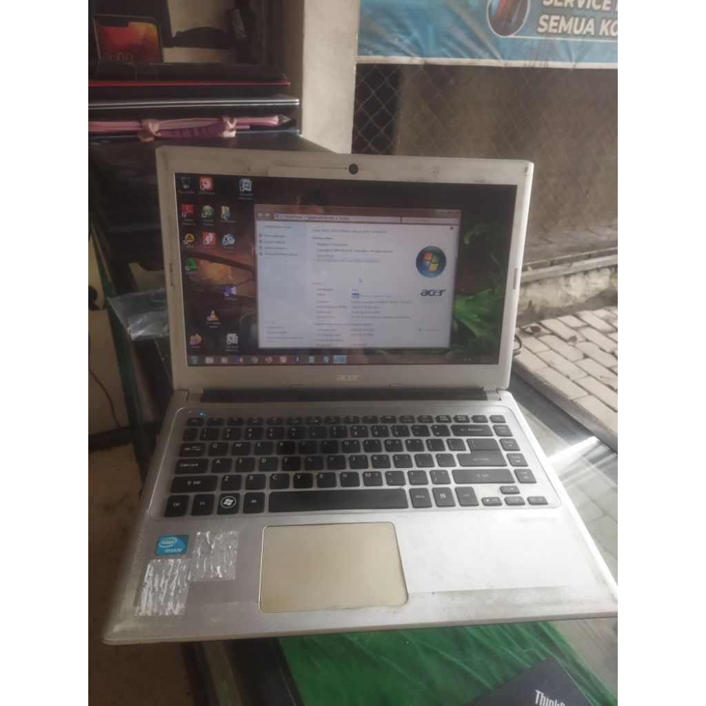 mainboard ( mesin only ) Acer v5-431