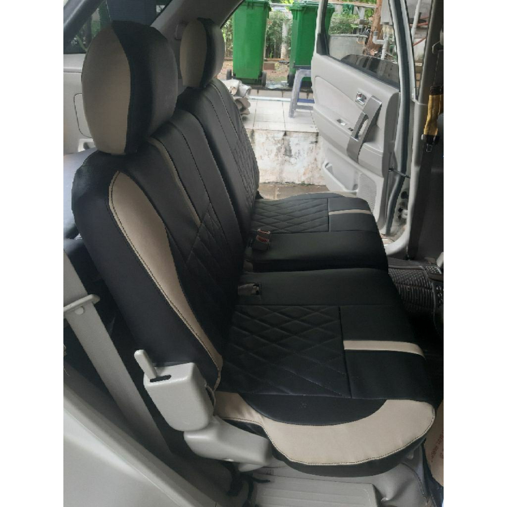 sarung jok mobil Rush & terios all new bahan mbtech