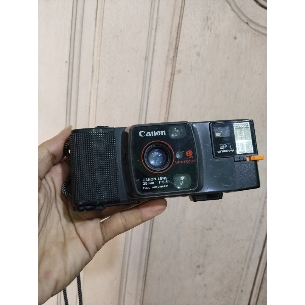 kamera camera analog film canon snappy 50