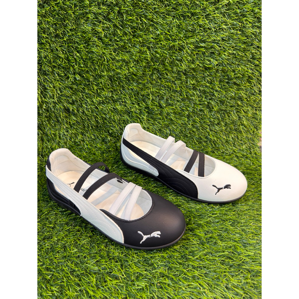Sepatu wanita cewek speedcat ballet mary jane sneakers casual kulit