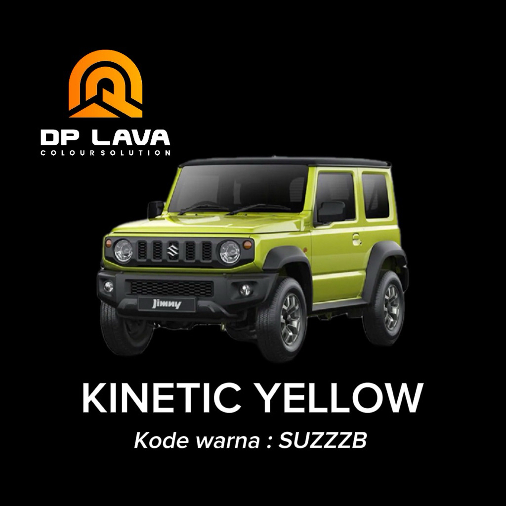 Kinetic yellow (cat pabrikan suzuki) suzuki jimny DPLAVA PU