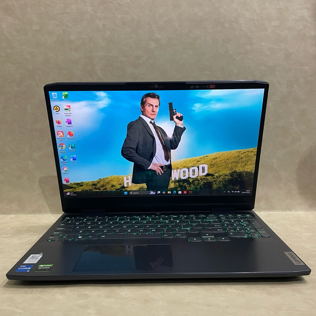 Lenovo ideapad Gaming 3 15IAH7 intel i5-12500H RAM 8 SSD 512 GB Nvdia RTX3050 15”Full HD IPS nominus