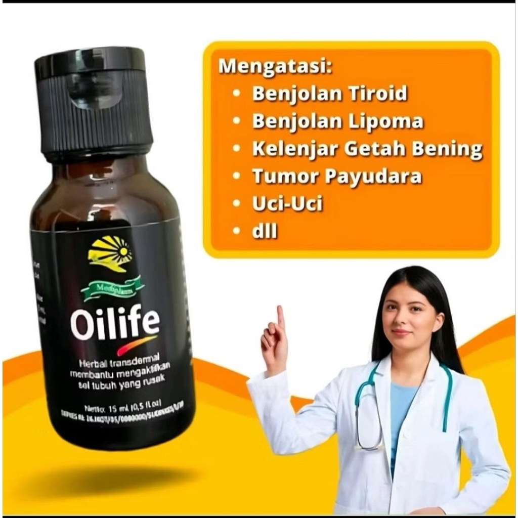 Minyak mengobati benjolan, OILIFE