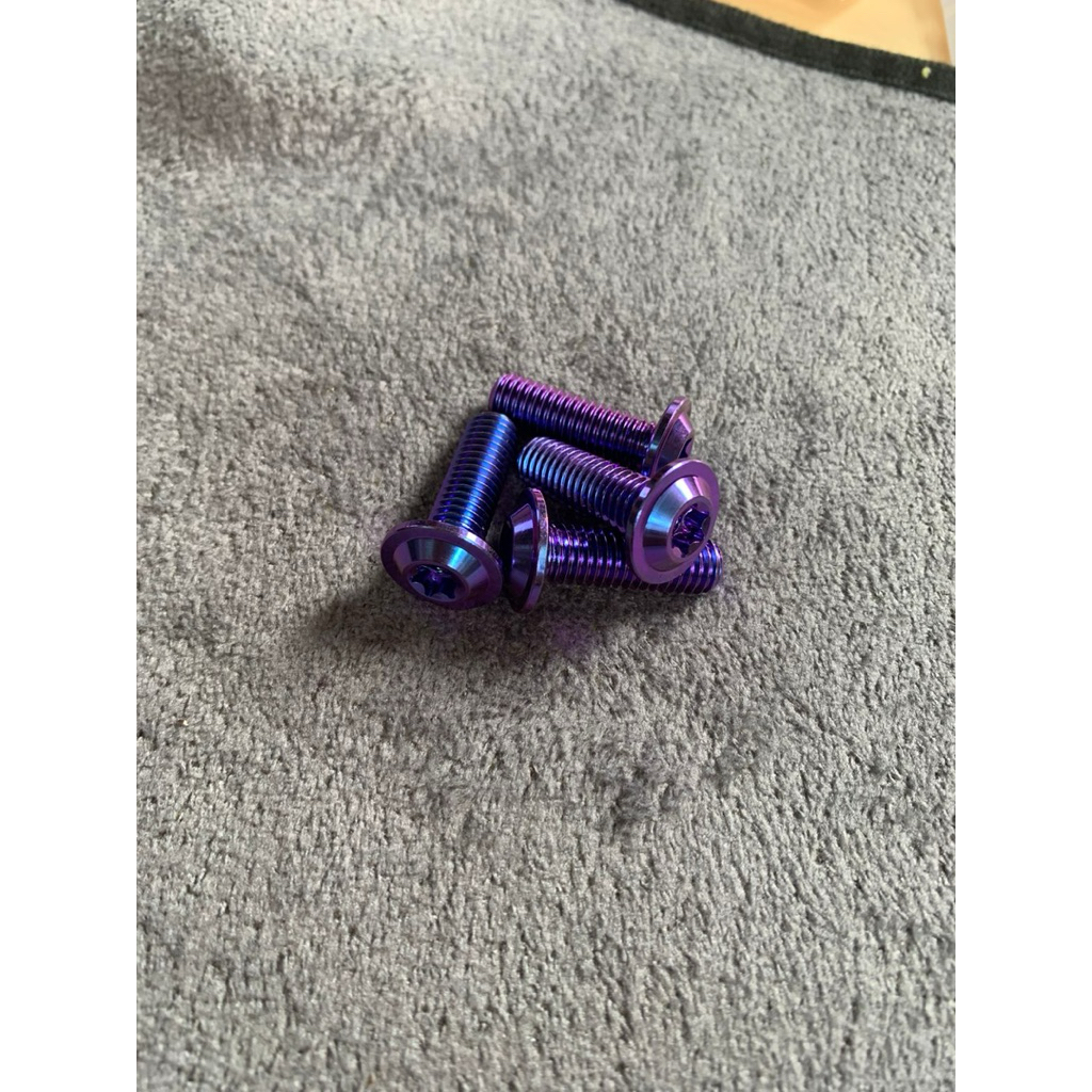 Baut titanium bracket kaliper honda 2pcs/2baut original vietnam