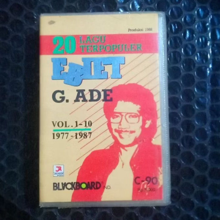 Kaset Ebiet G Ade - 20 Lagu Terpopuler Vol. 1 - 10 /1977 - 1987 (Bagus)