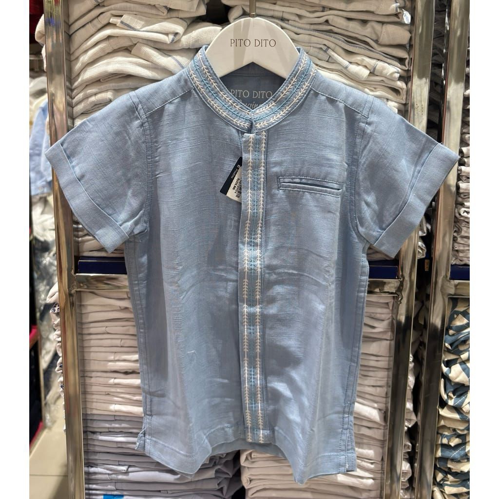 baju Koko anak laki-laki merk qna