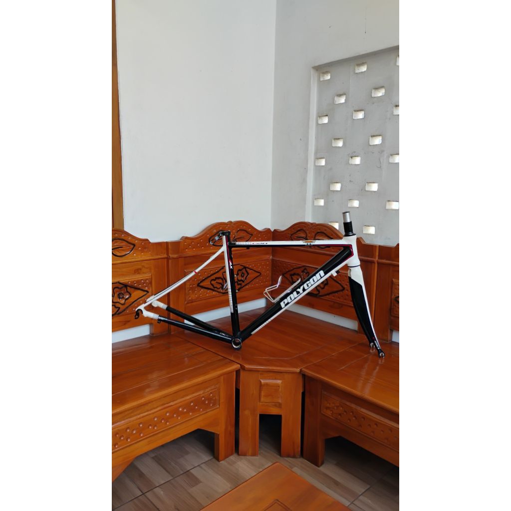 Frameset Sepeda Polygon Helios C2.0