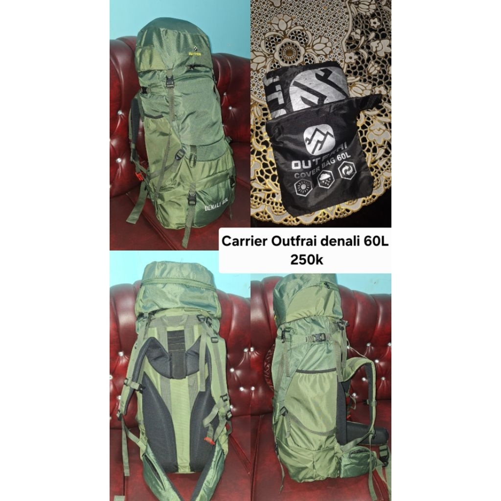 carrier Outfrai denali 60L second
