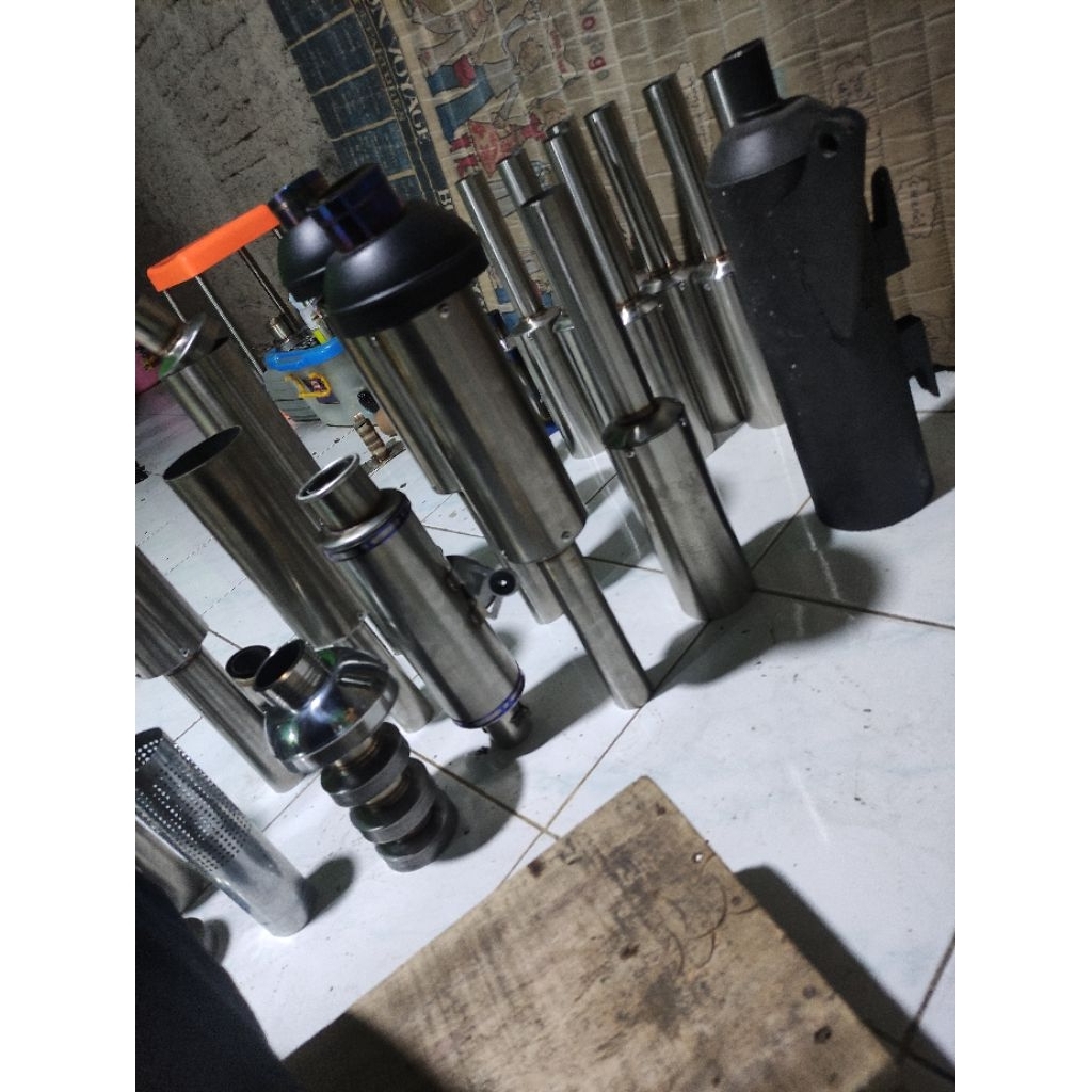 Knalpot Kondoman inlet 45mm & 38mm