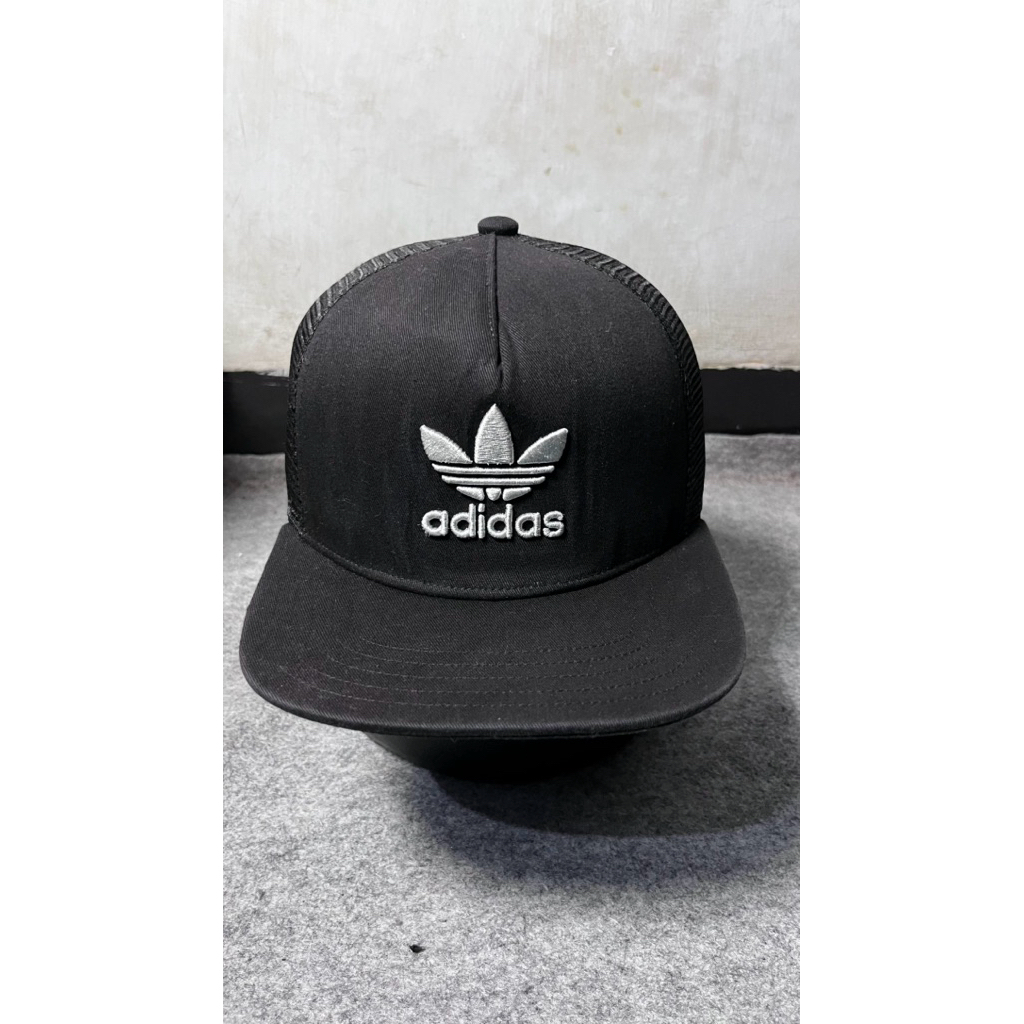 topi adidas treefoil snapback original second