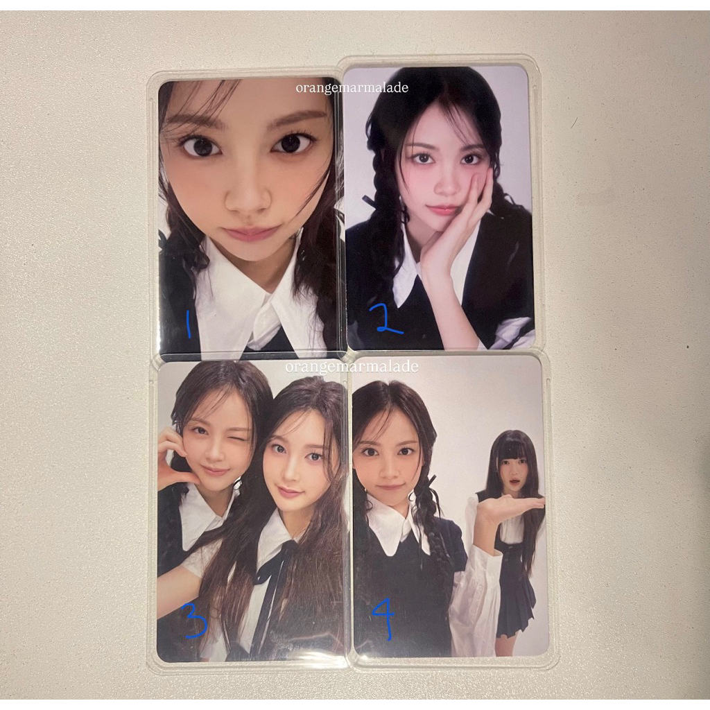 Photocard Carmen Hearts2hearts Four Hearts Club Official Ready Stock