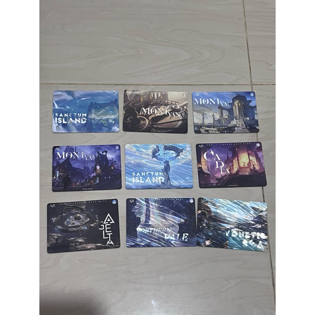 Kartu MLBB SR Map Region - Sanctum Island Moniyan Cadia Mobile Legends