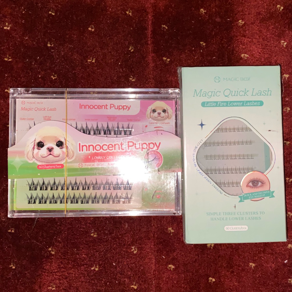 [NEW] Magic Quick Lash Magic Box False Eyelashes Lovely Series Bulu Mata Palsu Langsung Tempel Fake 