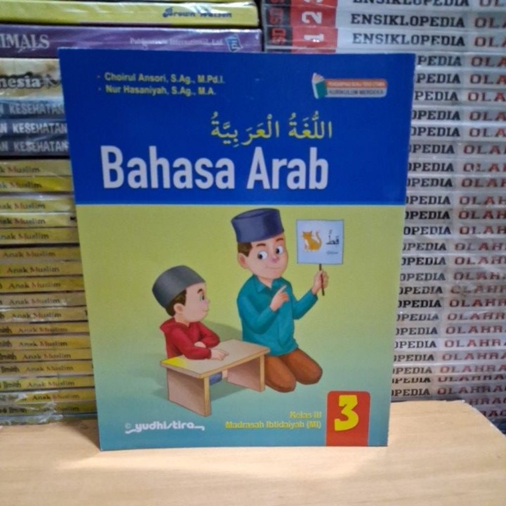 Buku Original Bahasa Arab MI Kelas 3 Kurikulum Merdeka Yudhistira