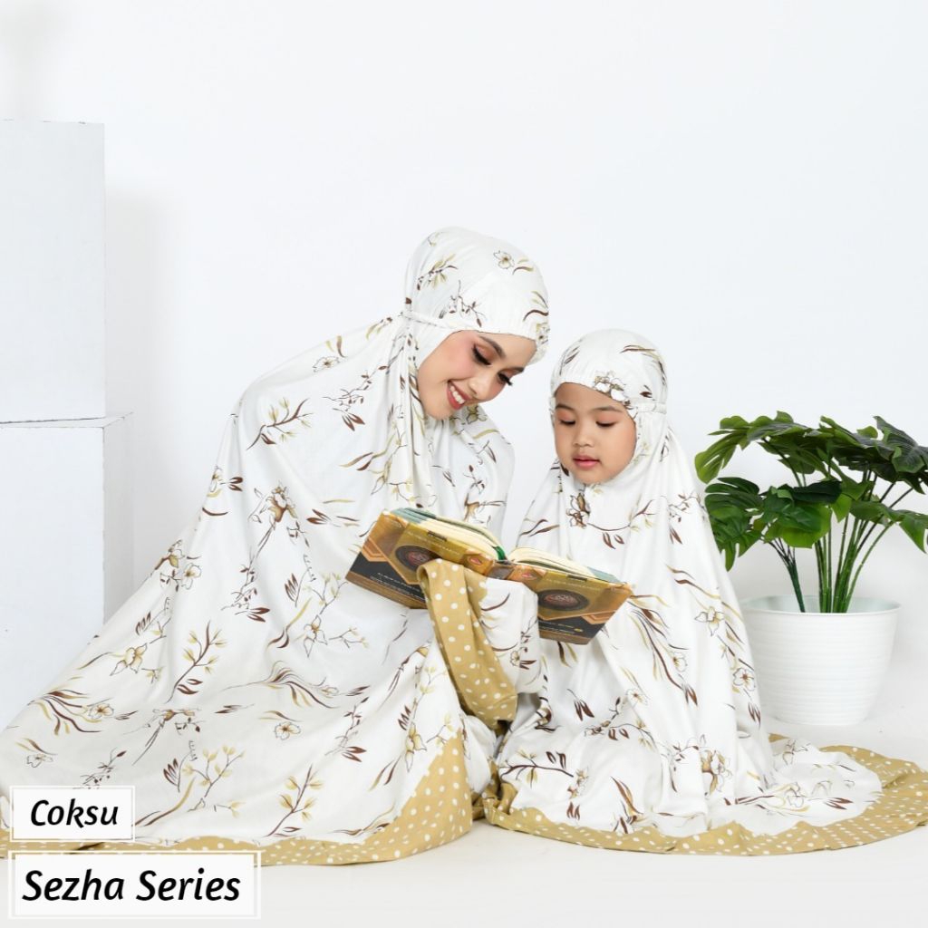 Mukena Couple | Mukena Ibu dan Anak | Mukena Bagus dan Terjangkau | Mukena Anak dan Ibu Bali Jumbo K