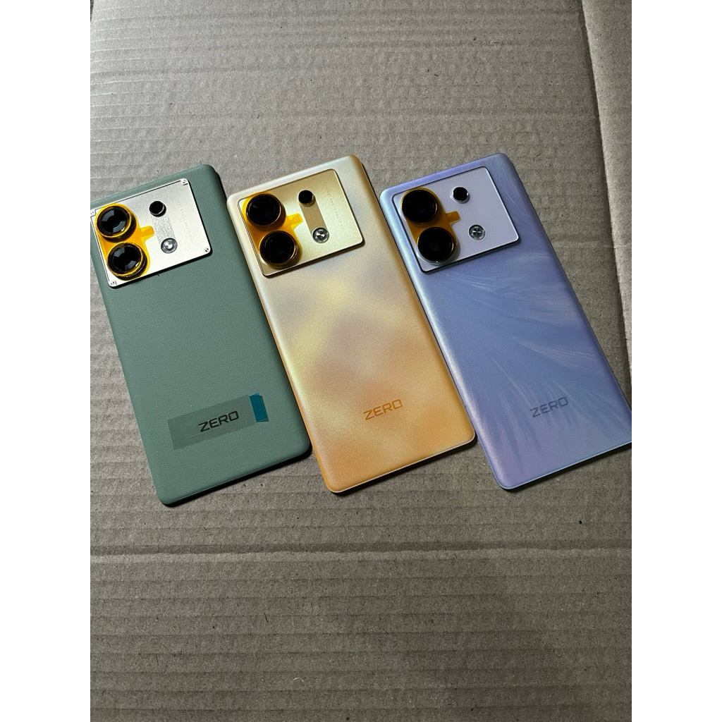 BACKDOOR TUTUP BELAKANG CASING HOUSING FULLSET KACA RING INFINIX ZERO 30 5G X6731 ORIGINAL COPOTAN N
