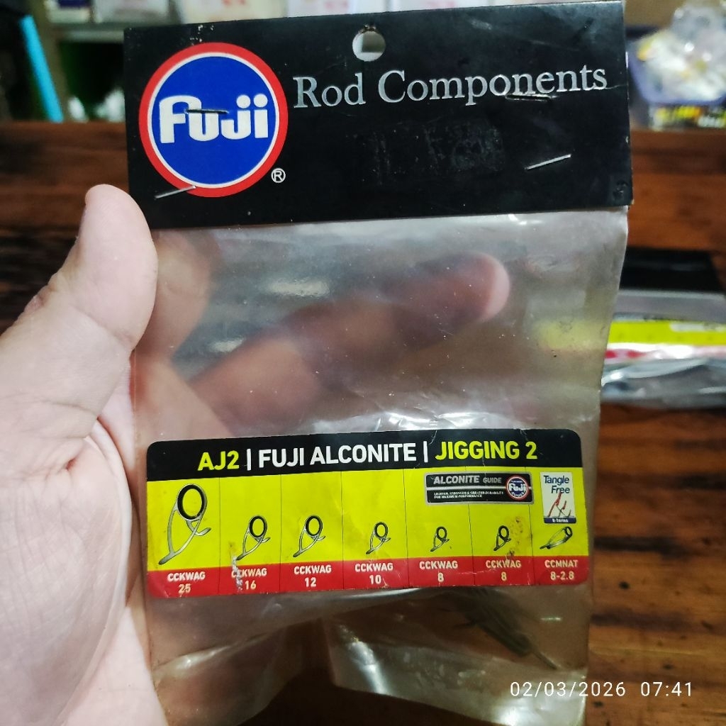 Ring Guide FUJI ALCONITE JIGGING 2 AJ2 Set | FUJI ORIGINAL