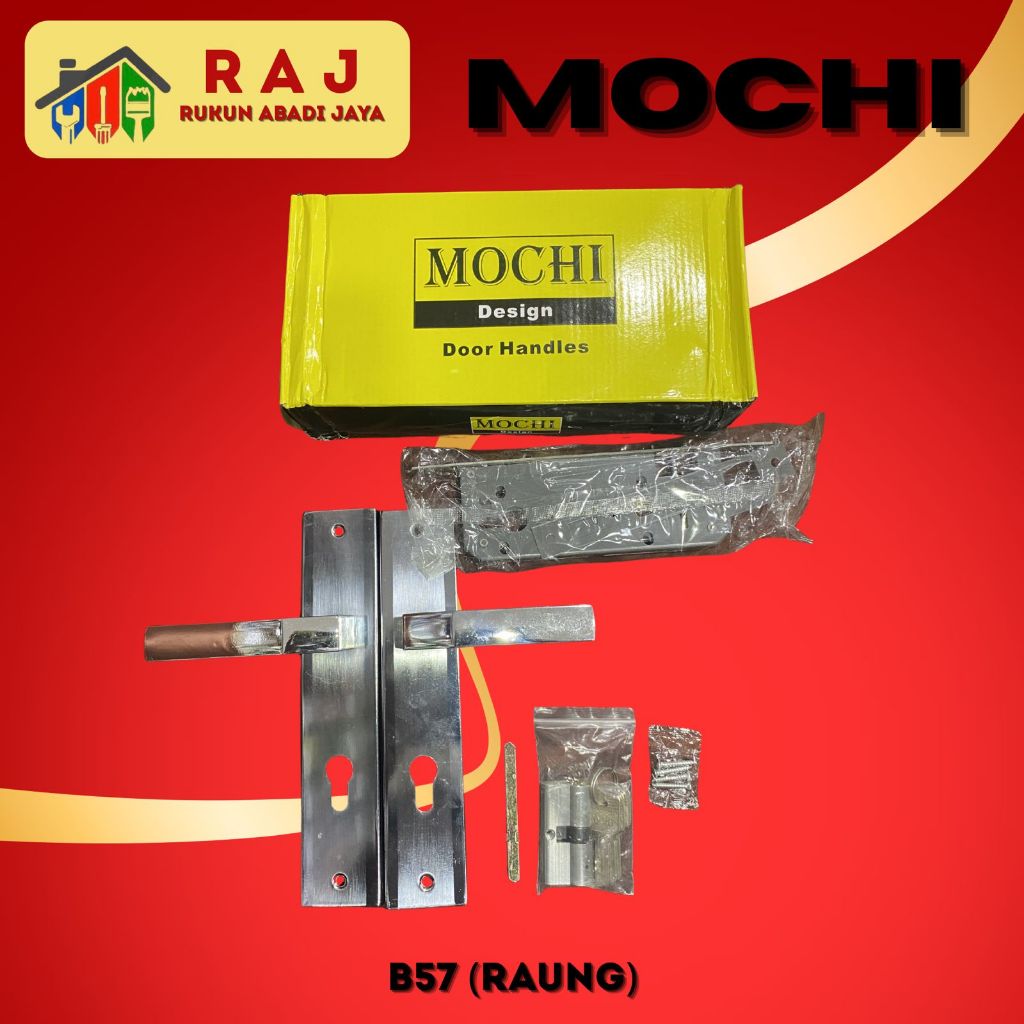 MOCHI Kunci Pintu (B) B57 (RAUNG) SN/CP