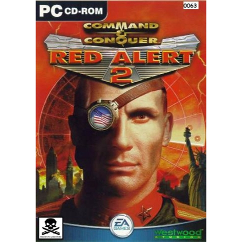 KASET CD GAME PC: COMMAND & CONQUER RED ALERT 2