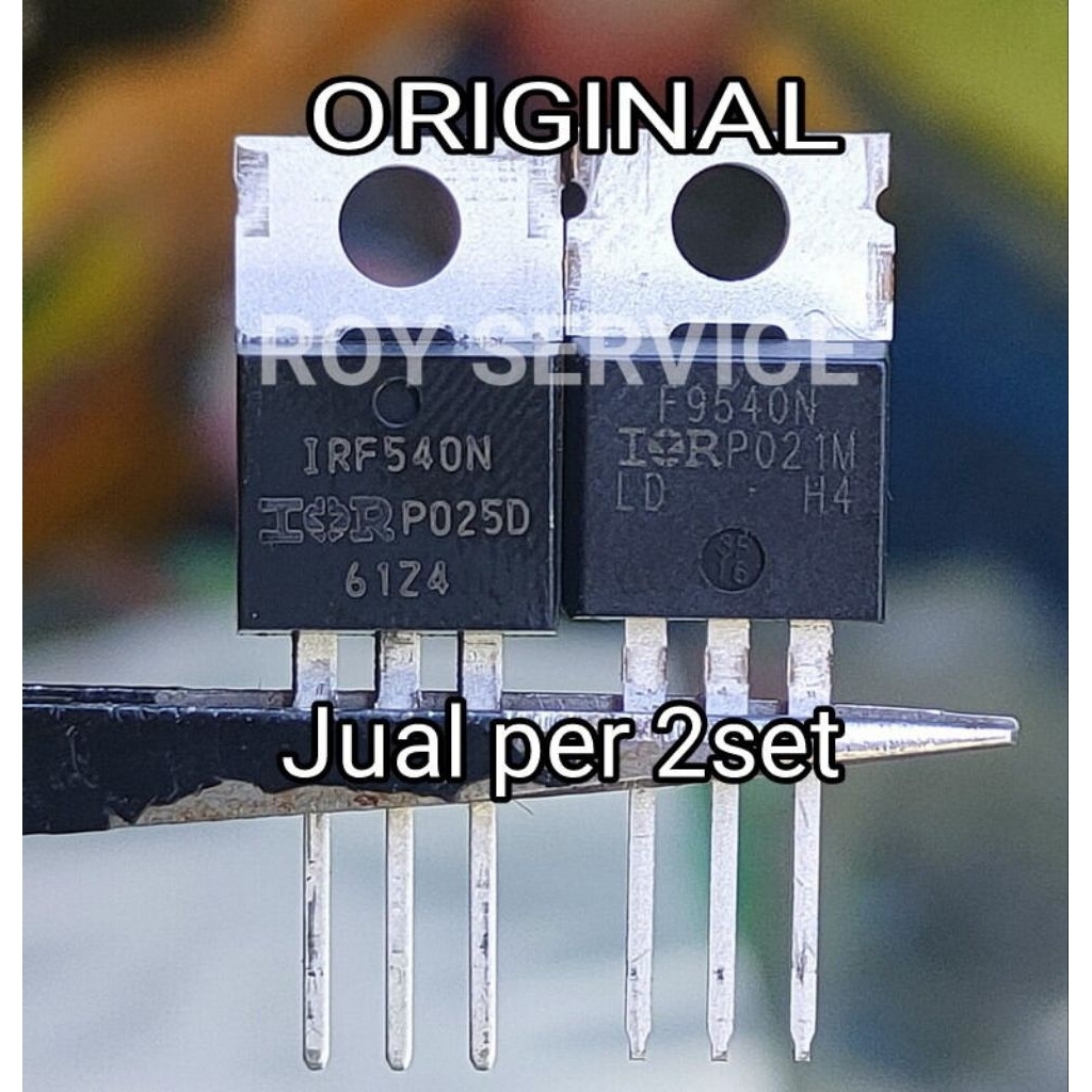 MOSFET IRF540+IRF9540 ORI PER 2 SET