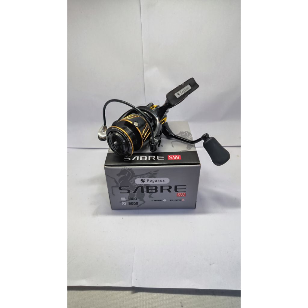 REEL PANCING PEGASUS SABRE SALT WATER SW POWER HANDLE ONE PIECE 500 800 1000 2000 3000 4000