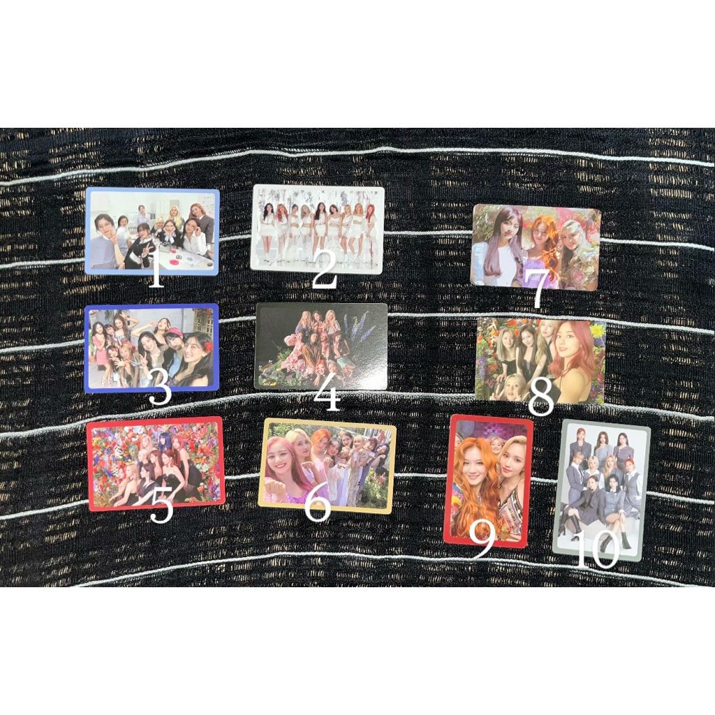 OFFICIAL PHOTOCARD TWICE