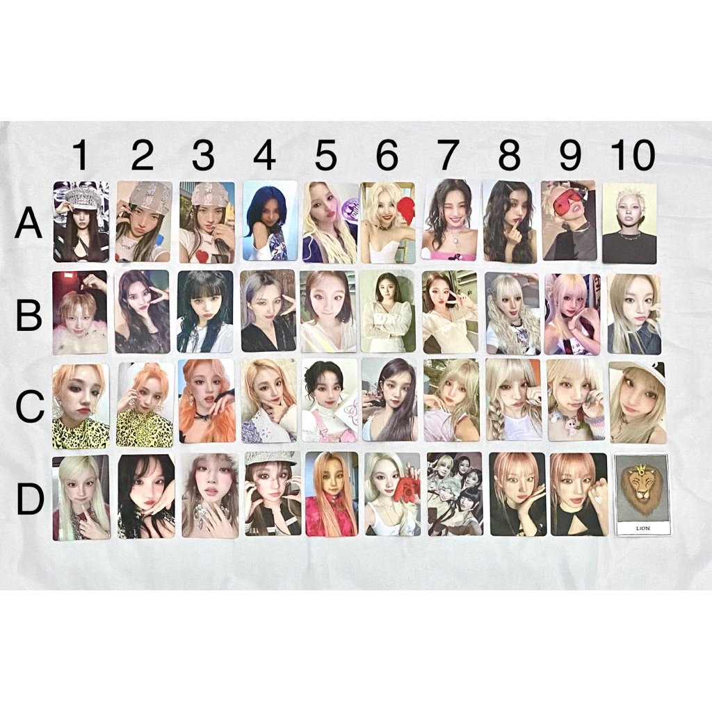 CLEARANCE SALE Yuqi Soyeon i-dle (G)I-DLE Official PC photocard I Burn Never Die Tomboy Love Feel Qu