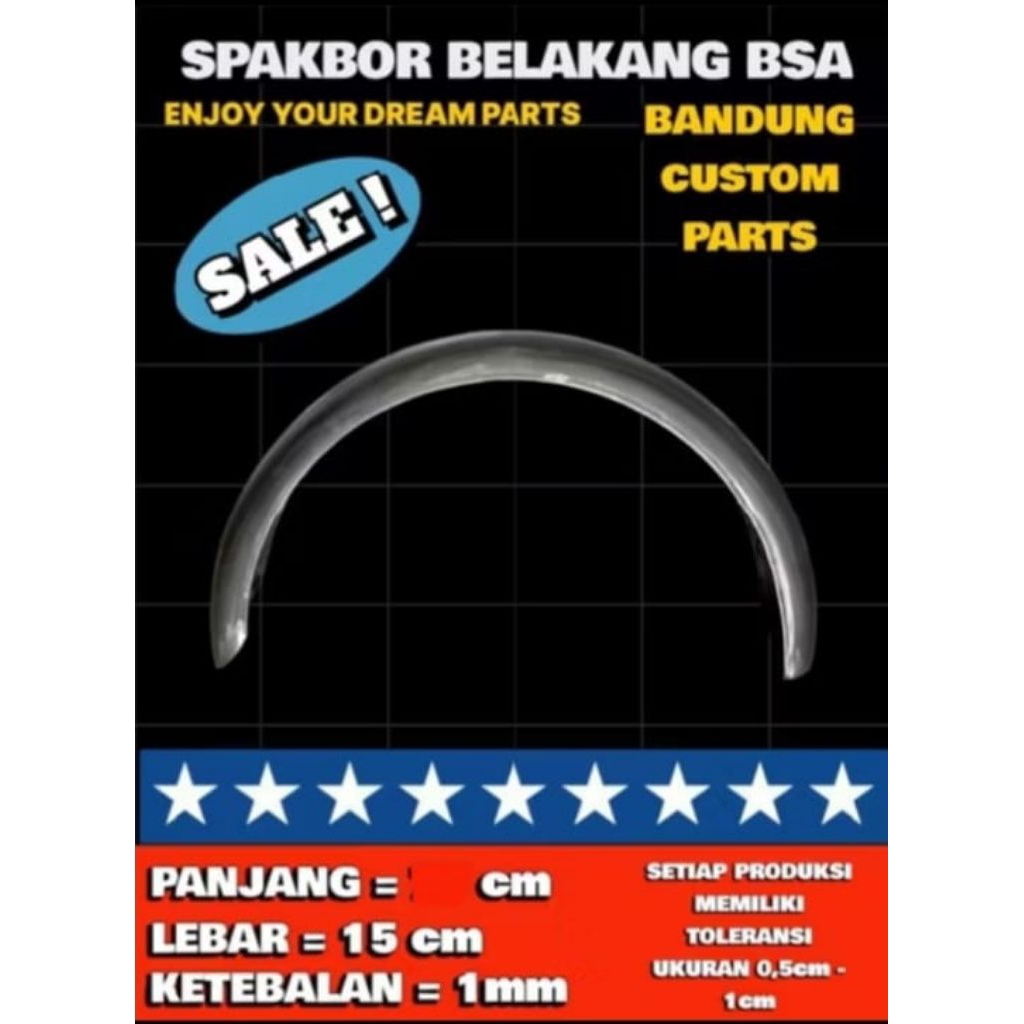 spakbor belakang custom, spakbor belakang royal enfield, spakbor belakang bobber, spakbor belakang b