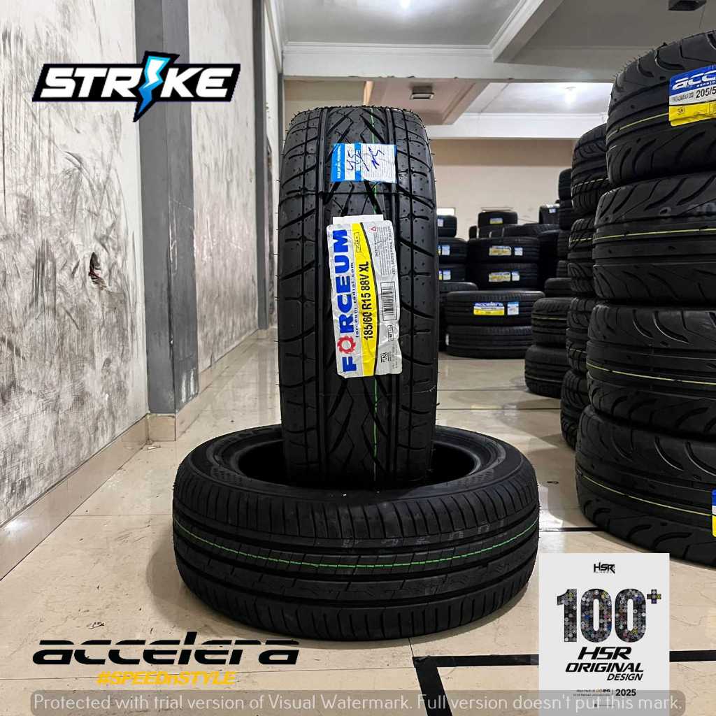 Ban Standar Yaris Bakpau, Jazz, Nisaan March | Ban Forceum 185/60 R15 | Standart Ring 15