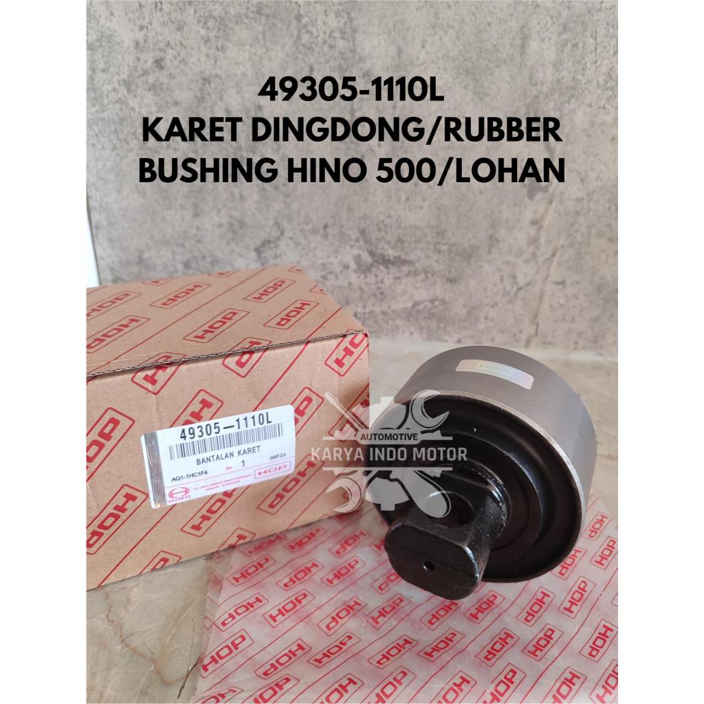 RUBBER BUSHING BANTALAN KARET DING DONG HINO 500 FM260JD HINO LOHAN FM260TI 49305-1110L HOP ORIGINAL