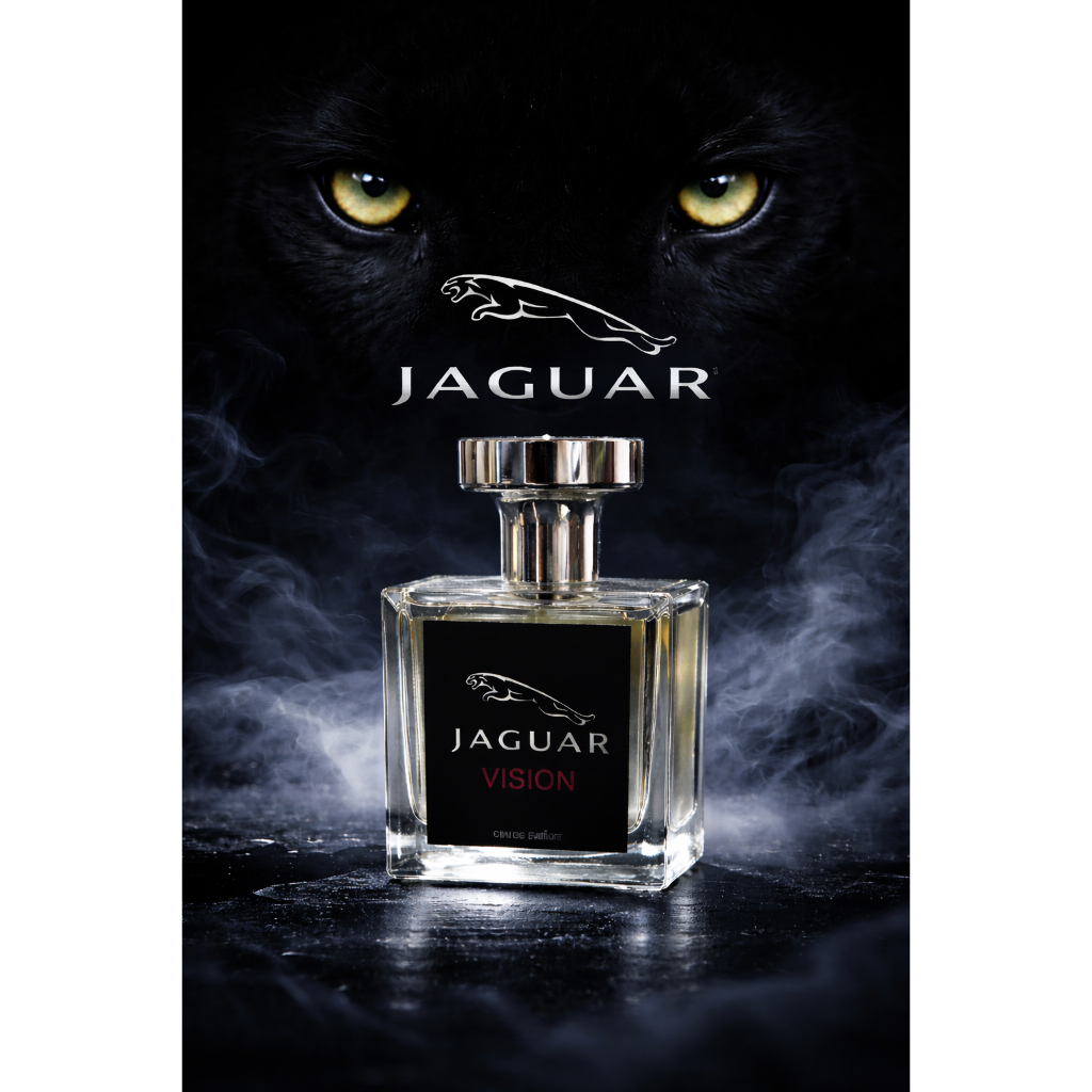 [BISA COD] PARFUM JAGUAR VISION 30ML 50ML 100ML FREE POUCH MURAH BERKUALITAS BIBIT REFILL LAKI COWOK