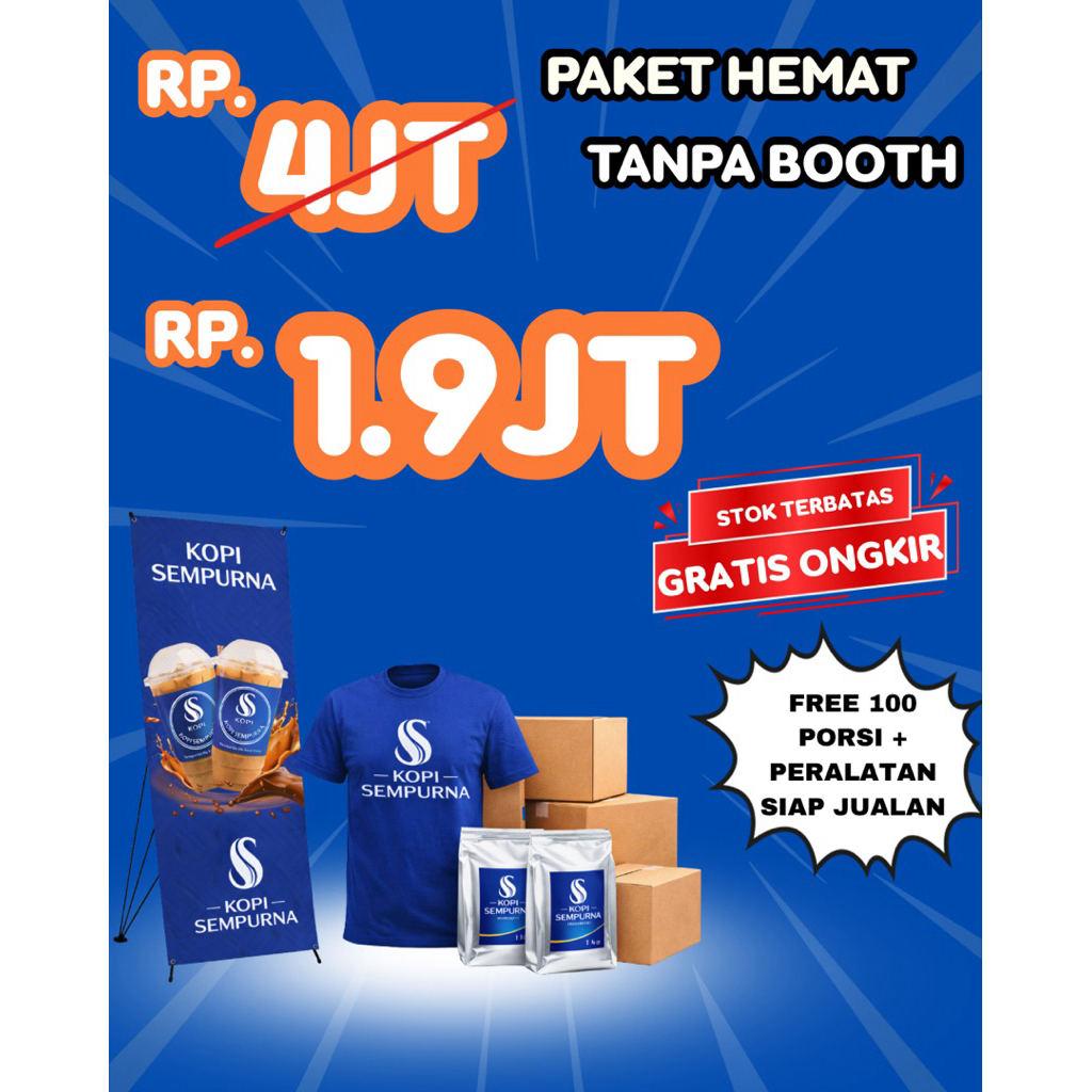 Franchise & Kemitraan Minuman Kopi Sempurna Terlaris 2026