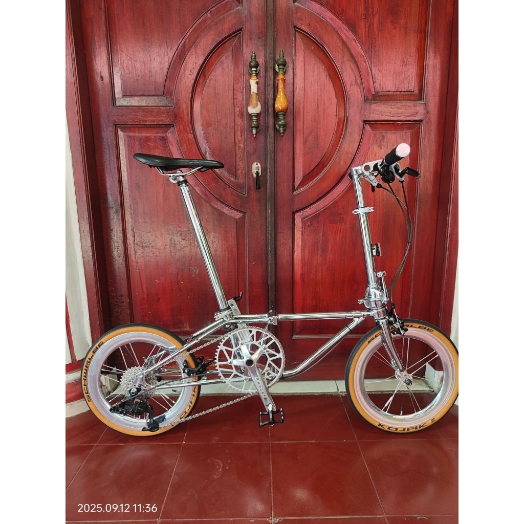sepeda lipat clasic dahon DABIKE full crome