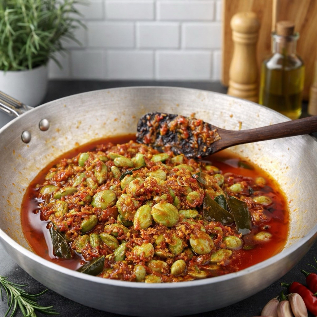 SAMBAL PETE SETENGAH KILO 500gr PEDAS NAMPOL SAMBEL PETAI HOME MADE BEST SELLER JAUUH LEBIH MURAH, p