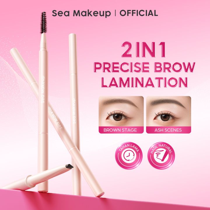 SEA MAKEUP BROWSTAGE MICRO PENCIL 0,1gr untuk pensil alis bagus