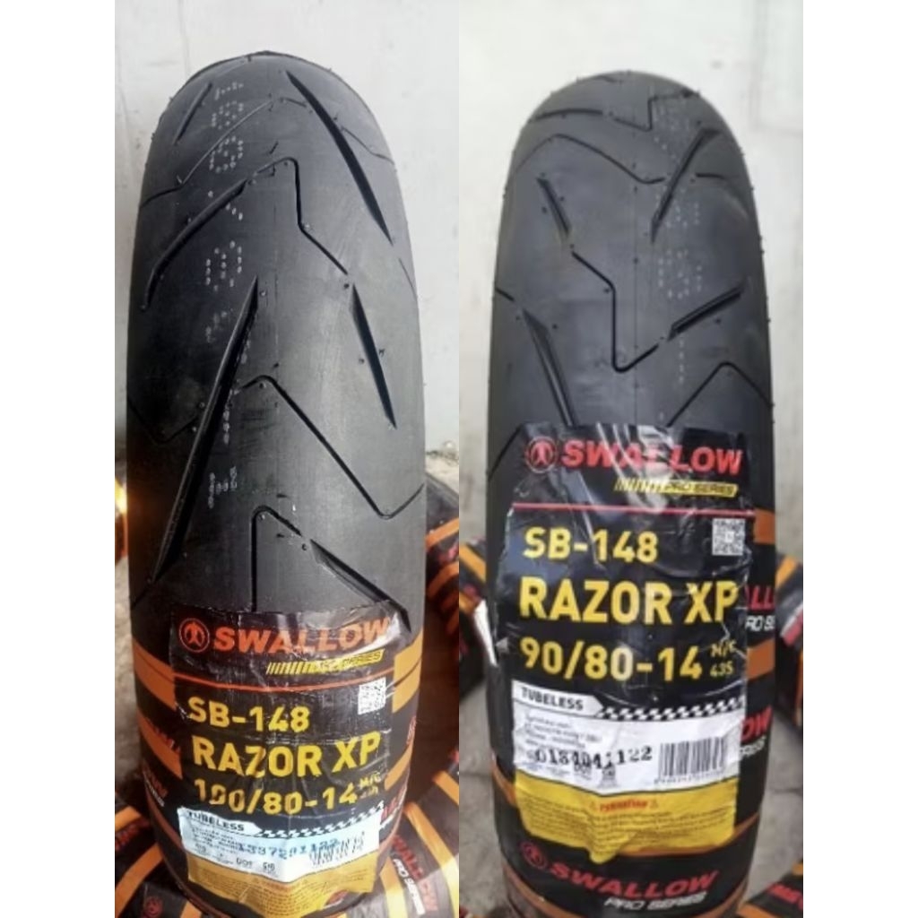 Swallow Razor Xp 90/80-14 100/80-14 tubles