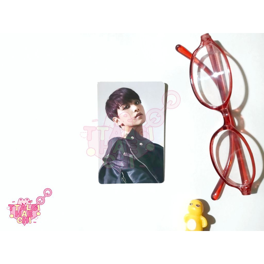 pc photocard sticker stiker nct 127 cherry bomb haechan