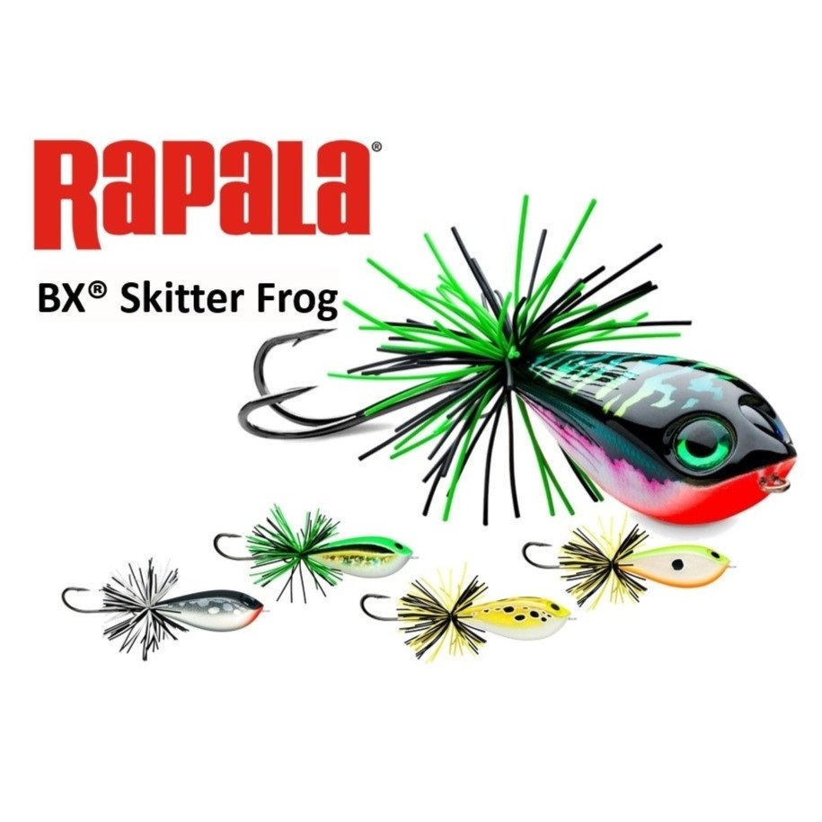 Lure Rapala BX Skitter Frog - Balsa Xtreme Series BXSF04 BXSF05 Jump frog
