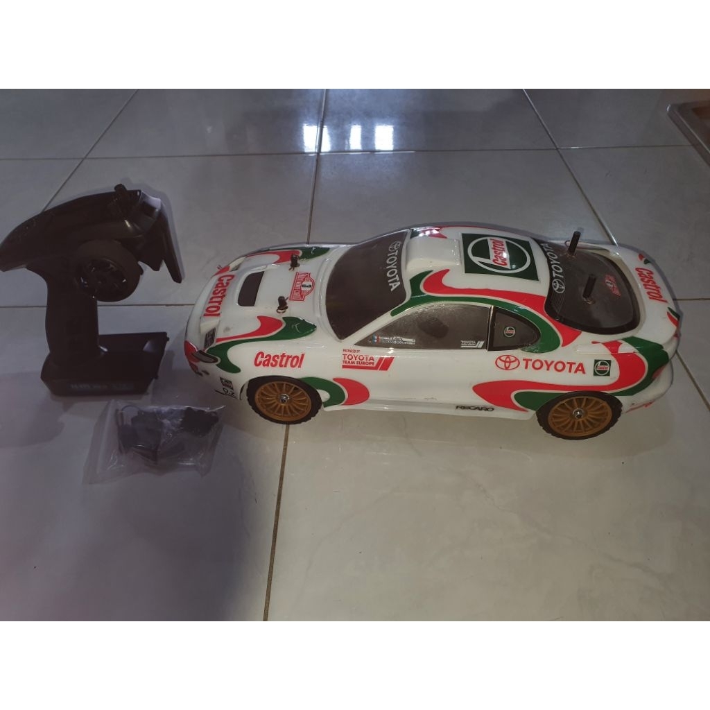RC Tamiya XV01 Celica RTR plus remote GT5 kondisi bagus second